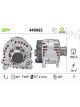 Valeo Alternator 14V w/ Belt Pulley 57.2mm 6 Ribs w/ Regulator Right 90