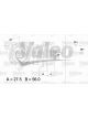 Valeo Alternator 14V w/ Belt Pulley 57mm 5 Ribs w/ Regulator Left 60