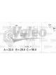 Valeo Alternator 14V w/ Belt Pulley 57mm 6 Ribs w/ Regulator Right 60
