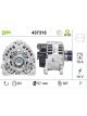 Valeo Alternator 14V w/ Belt Pulley 57mm 6 Ribs w/ Regulator Right 90
