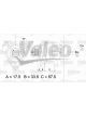 Valeo Alternator 14V w/ Belt Pulley 58mm 6 Ribs w/ Regulator Right 60