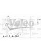 Valeo Alternator 14V w/ Belt Pulley 60mm 1 Ribs w/ Regulator Right 15