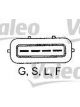 Valeo Alternator 14V w/ Belt Pulley 60mm 4 Ribs w/ Regulator Right 40
