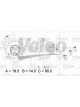 Valeo Alternator 14V w/ Belt Pulley 60mm 6 Ribs w/ Regulator Left 60