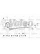 Valeo Alternator 14V w/ Belt Pulley 60mm 6 Ribs w/ Regulator Left 60