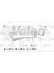 Valeo Alternator 14V w/ Belt Pulley 60mm 6 Ribs w/ Regulator Left 95