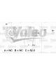 Valeo Alternator 14V w/ Belt Pulley 61mm 5 Ribs w/ Regulator Left 60