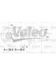 Valeo Alternator 14V w/ Belt Pulley 62mm 1 Ribs Right 30 No Connector