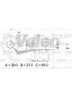 Valeo Alternator 14V w/ Belt Pulley 62mm 1 Ribs w/ Regulator Left 70