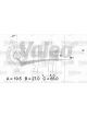 Valeo Alternator 14V w/ Belt Pulley 62mm 4 Ribs w/ Regulator Left 27