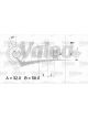 Valeo Alternator 14V w/ Belt Pulley 63mm 5 Ribs w/ Regulator Left 20