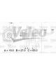 Valeo Alternator 14V w/ Belt Pulley 63mm 5 Ribs w/ Regulator Right 20