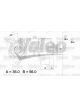 Valeo Alternator 14V w/ Belt Pulley 63mm 6 Ribs w/ Regulator Left 45