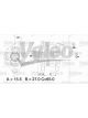 Valeo Alternator 14V w/ Belt Pulley 63mm 6 Ribs w/ Regulator Right 20