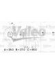 Valeo Alternator 14V w/ Belt Pulley 64mm 3 Ribs w/ Regulator Right 20