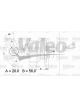 Valeo Alternator 14V w/ Belt Pulley 65mm 1 Ribs w/ Regulator Left 30