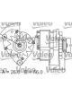 Valeo Alternator 14V w/ Belt Pulley 65mm 1 Ribs w/ Regulator Left 60
