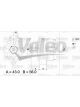 Valeo Alternator 14V w/ Belt Pulley 65mm 1 Ribs w/ Regulator Right 15