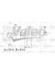 Valeo Alternator 14V w/ Belt Pulley 65mm 1 Ribs w/ Regulator Right 60