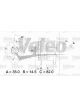 Valeo Alternator 14V w/ Belt Pulley 65mm 4 Ribs w/ Regulator Right 60