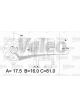 Valeo Alternator 14V w/ Belt Pulley 66mm 1 Ribs w/ Regulator Right 60