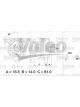 Valeo Alternator 14V w/ Belt Pulley 66mm 6 Ribs w/ Regulator Left 60