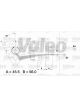 Valeo Alternator 14V w/ Belt Pulley 67mm 1 Ribs w/ Regulator Left 60