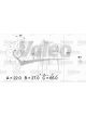 Valeo Alternator 14V w/ Belt Pulley 67mm 1 Ribs w/ Regulator Right 20