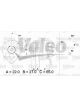 Valeo Alternator 14V w/ Belt Pulley 67mm 1 Ribs w/ Regulator Right 60