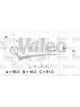 Valeo Alternator 14V w/ Belt Pulley 68mm 1 Ribs w/ Regulator Left 60