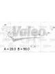 Valeo Alternator 14V w/ Belt Pulley 68mm 1 Ribs w/ Regulator Left 60