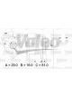 Valeo Alternator 14V w/ Belt Pulley 68mm 1 Ribs w/ Regulator Left 60
