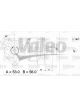 Valeo Alternator 14V w/ Belt Pulley 70mm 1 Ribs w/ Regulator Left 60