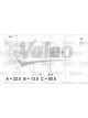 Valeo Alternator 14V w/ Belt Pulley 70mm 4 Ribs w/ Regulator Left 45