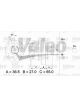 Valeo Alternator 14V w/ Belt Pulley 73mm 1 Ribs w/ Regulator Left 20