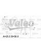 Valeo Alternator 14V w/ Belt Pulley 76mm 1 Ribs w/ Regulator Left 30