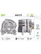 Valeo Alternator 14V w/ Belt Pulley 77.7mm 5 Ribs w/ Regulator Right 82