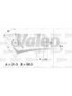 Valeo Alternator 14V w/ Belt Pulley 78mm 1 Ribs w/ Regulator Left 60