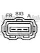 Valeo Alternator 14V w/ Belt Pulley w/ Regulator Left 65 No Connector
