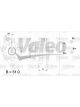 Valeo Alternator 28V w/ Regulator Left 20 w/ Revcounter Coupling