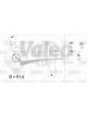 Valeo Alternator 28V w/ Regulator Left 20 w/ Revcounter Coupling