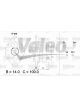 Valeo Alternator 28V w/o Belt Pulley with Regulator