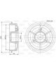 Valeo Brake Drum