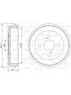 Valeo Brake Drum