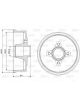 Valeo Brake Drum
