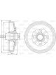 Valeo Brake Drum