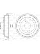 Valeo Brake Drum