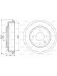 Valeo Brake Drum