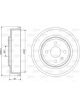 Valeo Brake Drum