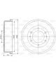 Valeo Brake Drum